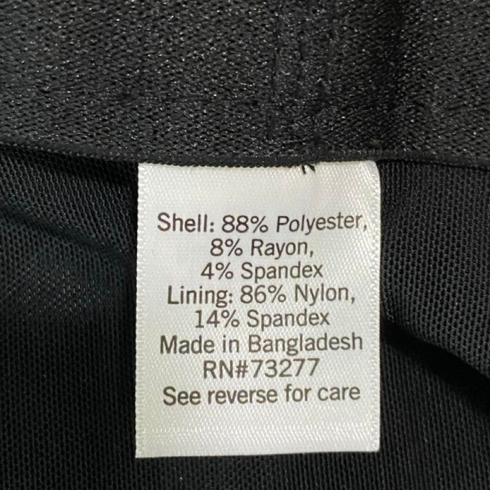 Nine West Women's size 16 Bootcut Heather Gray mid rise slacks pants - Picture 7 of 8